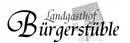 Logo Landgasthof Bürgerstüble Logo Landgasthof Bürgerstüble
