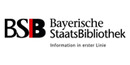 Logo Bayerische Staatsbibliothek Logo Bayerische Staatsbibliothek