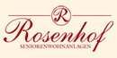 Logo Rosenhof Seniorenwohnanlagen Logo Rosenhof Seniorenwohnanlagen
