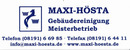Logo Maxi Hösta Gebäudereinigung GmbH Logo Maxi Hösta Gebäudereinigung GmbH